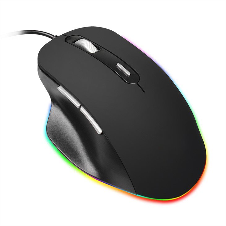 Zaqoro Glide Aura R88 RGB Wired Gaming Mouse <br> Smooth by Nature. Built for Gamers.