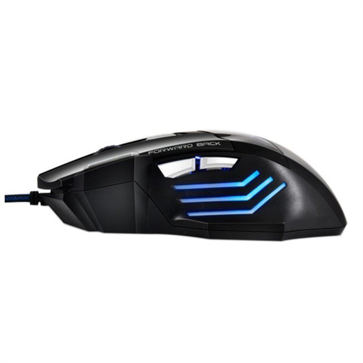 Zaqoro Fire Glide M1 Wired Gaming Mouse <br> Tactical Control. Ergonomic Precision. Built to Strike - Image 4